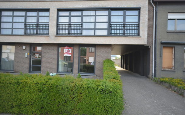 Gelijkvloerse verd. + tuin te huur in Poppel