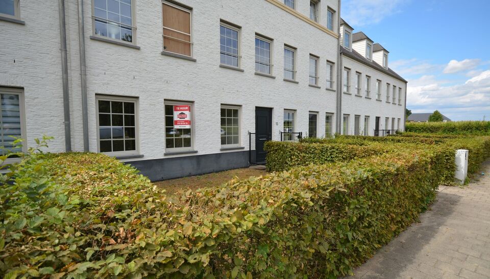 Gelijkvloerse verd. + tuin te huur in Poppel